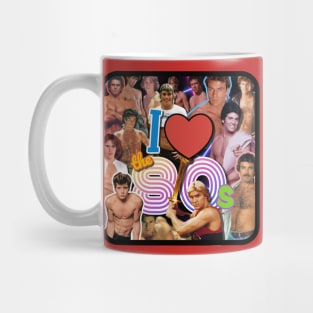 80s HUNKS Mug